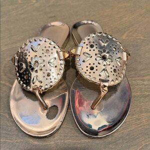 Elegant Silver girls Sandals